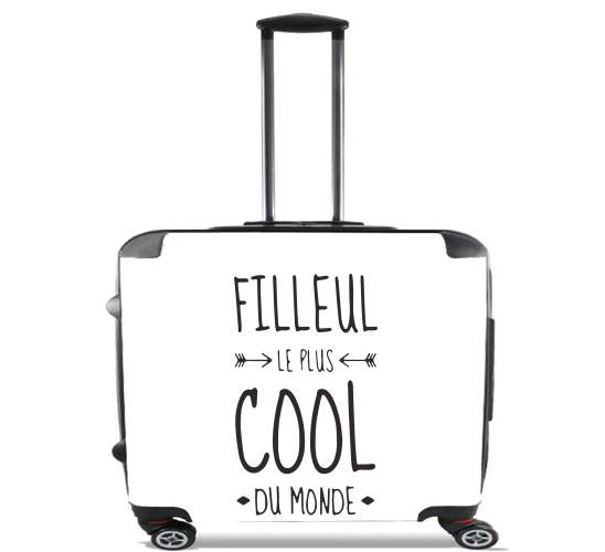  Filleul le plus cool para Ruedas cabina bolsa de equipaje maleta trolley 17" laptop