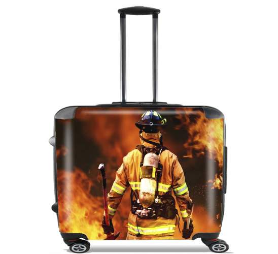  Firefighter - bombero para Ruedas cabina bolsa de equipaje maleta trolley 17" laptop