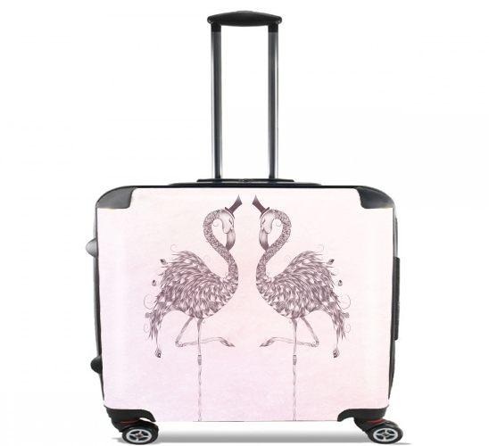  Flamingo para Ruedas cabina bolsa de equipaje maleta trolley 17" laptop