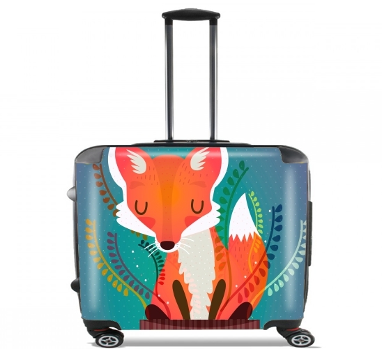  Fox in the pot para Ruedas cabina bolsa de equipaje maleta trolley 17" laptop