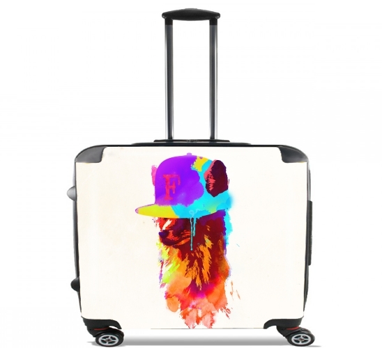  Foxey's cavorite cap para Ruedas cabina bolsa de equipaje maleta trolley 17" laptop