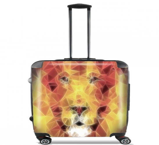  fractal lion para Ruedas cabina bolsa de equipaje maleta trolley 17" laptop