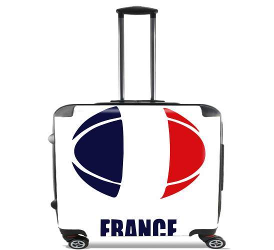  france Rugby para Ruedas cabina bolsa de equipaje maleta trolley 17" laptop
