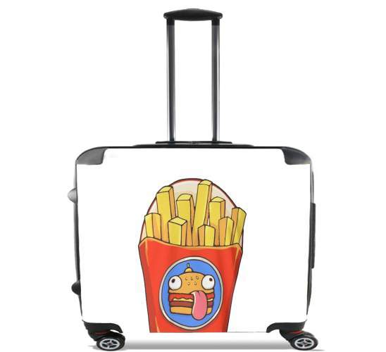  papas fritas fortnite para Ruedas cabina bolsa de equipaje maleta trolley 17" laptop