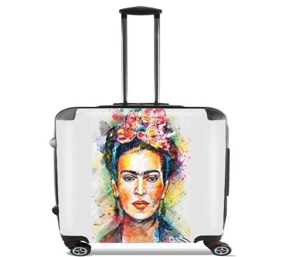  Frida Kahlo para Ruedas cabina bolsa de equipaje maleta trolley 17" laptop
