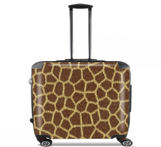  Giraffe Fur para Ruedas cabina bolsa de equipaje maleta trolley 17" laptop