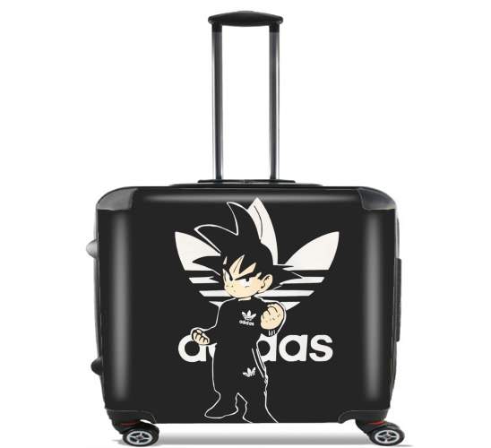 Goku Bad Guy Adidas Jogging Ruedas cabina de equipaje maleta trolley 17" laptop