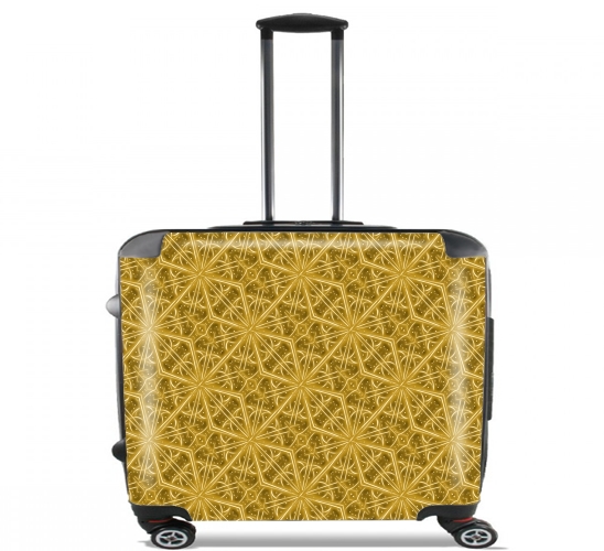  Golden para Ruedas cabina bolsa de equipaje maleta trolley 17" laptop