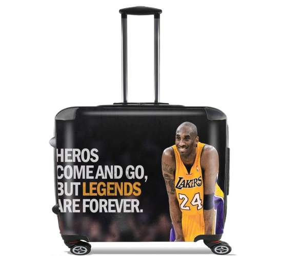  Goodbye Kobe para Ruedas cabina bolsa de equipaje maleta trolley 17" laptop
