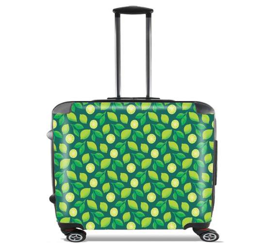  Green Citrus Cocktail para Ruedas cabina bolsa de equipaje maleta trolley 17" laptop