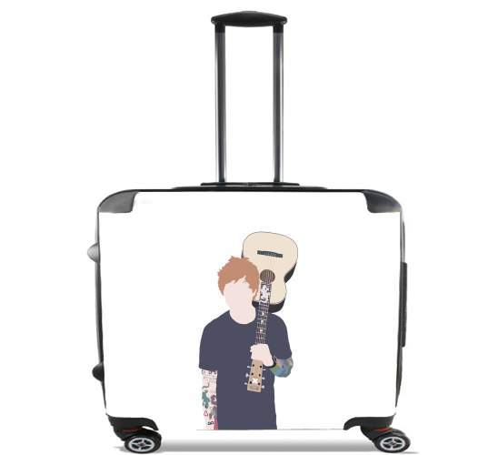  Guitarist Ed para Ruedas cabina bolsa de equipaje maleta trolley 17" laptop