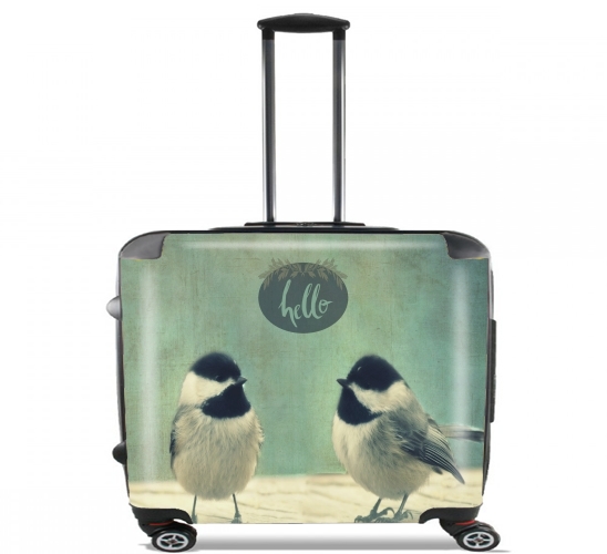  Hello Birds para Ruedas cabina bolsa de equipaje maleta trolley 17" laptop