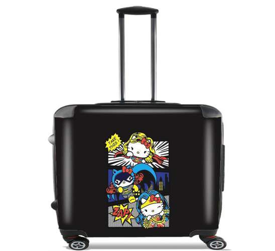  Hello Kitty X Heroes para Ruedas cabina bolsa de equipaje maleta trolley 17" laptop