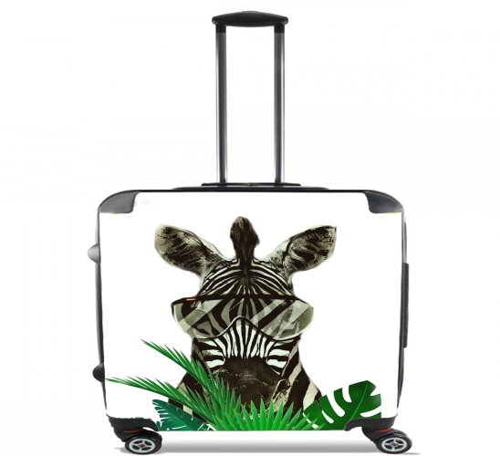  Hipster Zebra Style para Ruedas cabina bolsa de equipaje maleta trolley 17" laptop