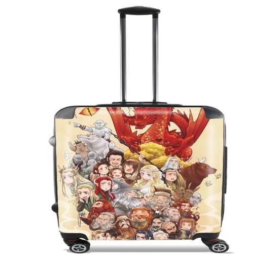  Hobbit The journey para Ruedas cabina bolsa de equipaje maleta trolley 17" laptop