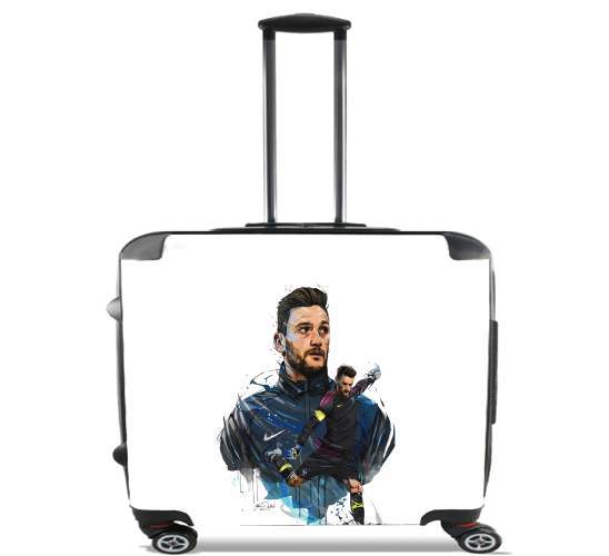  Hugo LLoris para Ruedas cabina bolsa de equipaje maleta trolley 17" laptop