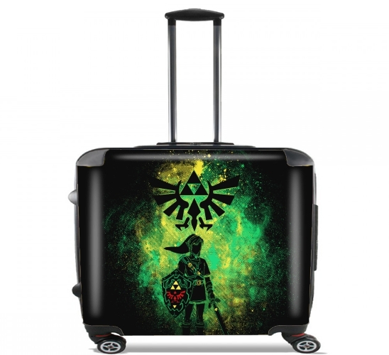  Hyrule Art para Ruedas cabina bolsa de equipaje maleta trolley 17" laptop
