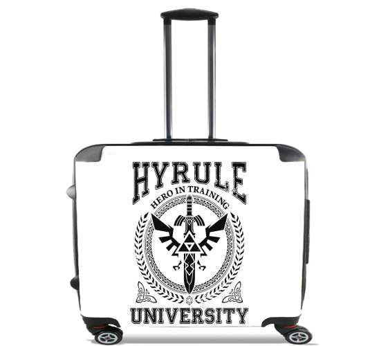  Hyrule University Hero in trainning para Ruedas cabina bolsa de equipaje maleta trolley 17" laptop