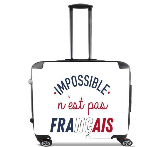  Impossible nest pas francais para Ruedas cabina bolsa de equipaje maleta trolley 17" laptop