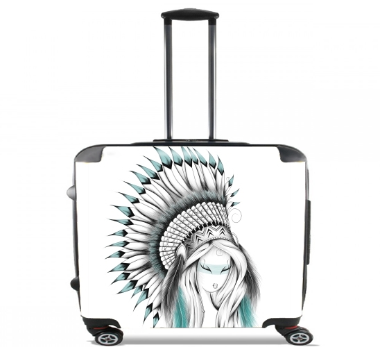  Indian Headdress para Ruedas cabina bolsa de equipaje maleta trolley 17" laptop