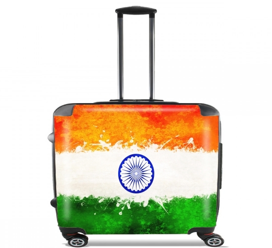  Indian Paint Spatter para Ruedas cabina bolsa de equipaje maleta trolley 17" laptop