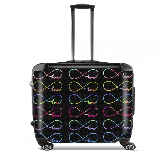  Infinity x Infinity para Ruedas cabina bolsa de equipaje maleta trolley 17" laptop