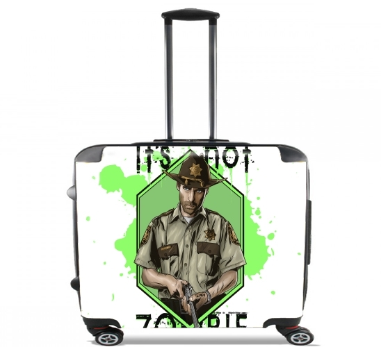  It's not zombie para Ruedas cabina bolsa de equipaje maleta trolley 17" laptop