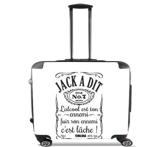 Jack a dit  para Ruedas cabina bolsa de equipaje maleta trolley 17" laptop
