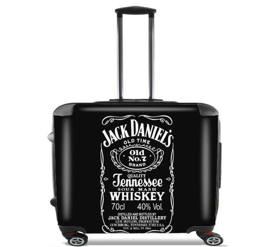  Jack Daniels Fan Design para Ruedas cabina bolsa de equipaje maleta trolley 17" laptop