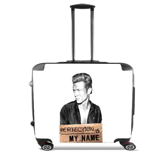  James Dean Perfection is my name para Ruedas cabina bolsa de equipaje maleta trolley 17" laptop