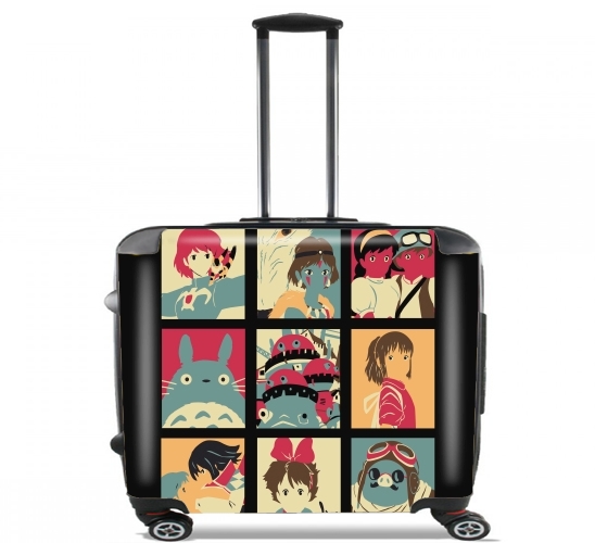  Japan pop para Ruedas cabina bolsa de equipaje maleta trolley 17" laptop