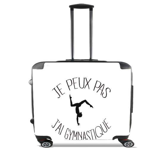 Je peux pas j ai gymnastique para Ruedas cabina bolsa de equipaje maleta trolley 17" laptop
