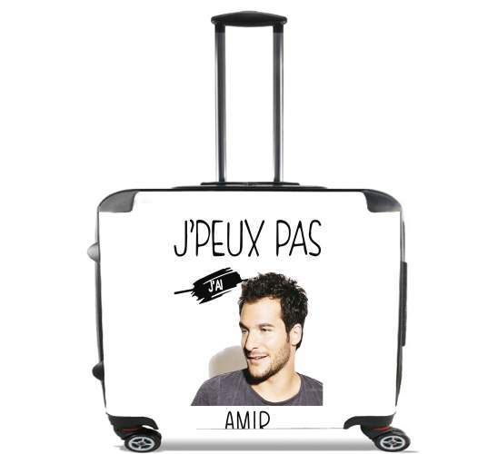  Je peux pas jai Amir para Ruedas cabina bolsa de equipaje maleta trolley 17" laptop