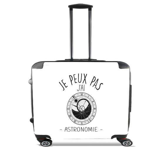  Je peux pas jai astronomie para Ruedas cabina bolsa de equipaje maleta trolley 17" laptop