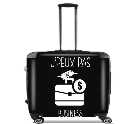  Je peux pas jai Business para Ruedas cabina bolsa de equipaje maleta trolley 17" laptop