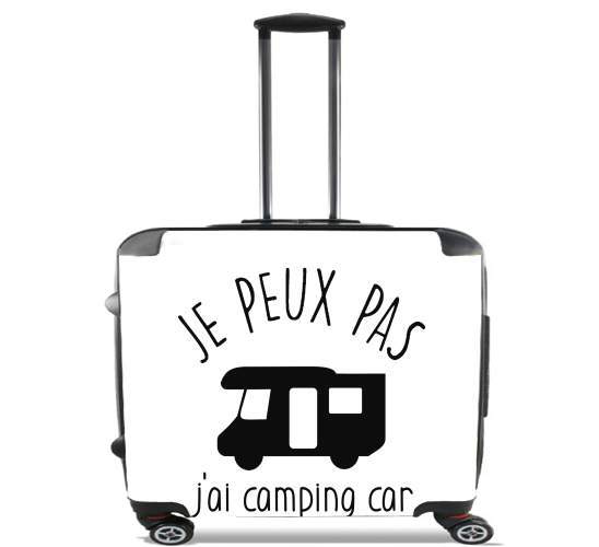  Je peux pas jai camping car para Ruedas cabina bolsa de equipaje maleta trolley 17" laptop