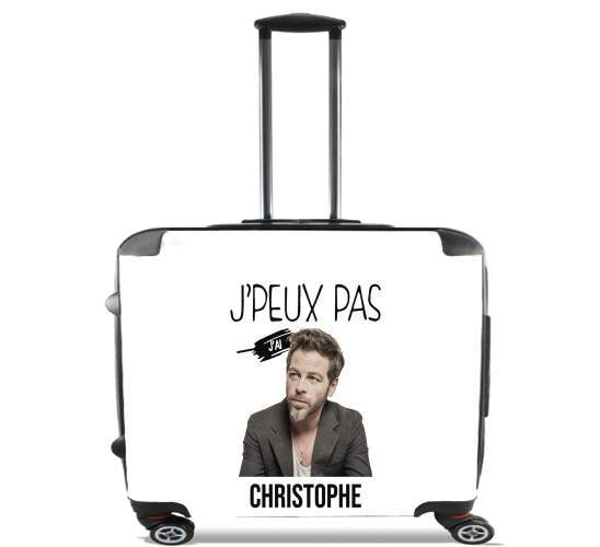 Je peux pas jai christophe mae para Ruedas cabina bolsa de equipaje maleta trolley 17" laptop