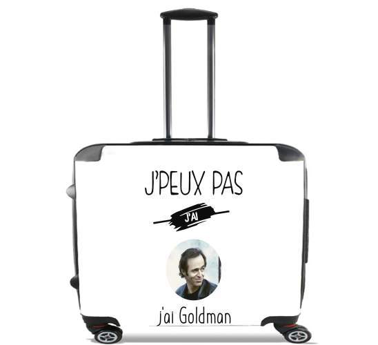  Je peux pas jai Goldman para Ruedas cabina bolsa de equipaje maleta trolley 17" laptop
