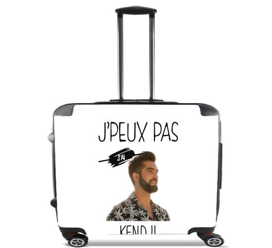  Je peux pas jai Kendji Girac para Ruedas cabina bolsa de equipaje maleta trolley 17" laptop
