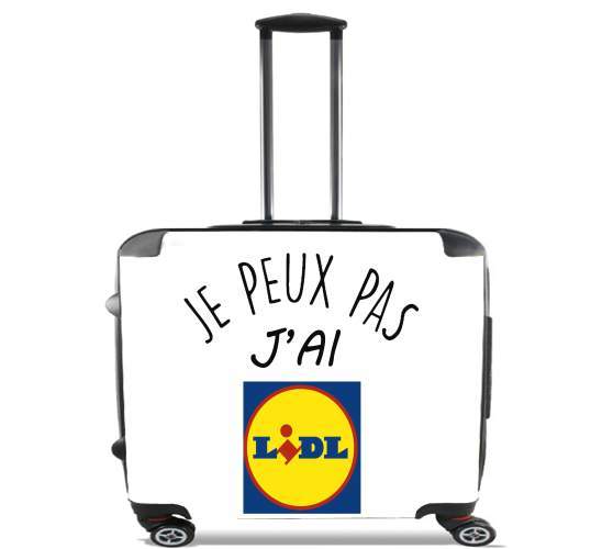  Je peux pas jai LIDL para Ruedas cabina bolsa de equipaje maleta trolley 17" laptop
