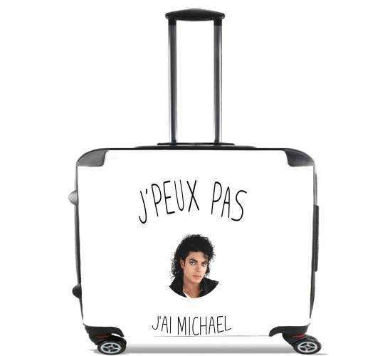  Je peux pas jai Michael Jackson para Ruedas cabina bolsa de equipaje maleta trolley 17" laptop