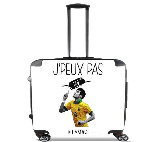  Je peux pas jai Neymar para Ruedas cabina bolsa de equipaje maleta trolley 17" laptop