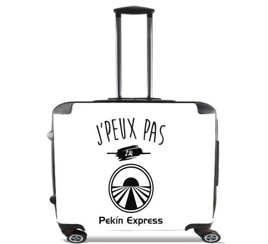  Je peux pas jai pekin express para Ruedas cabina bolsa de equipaje maleta trolley 17" laptop