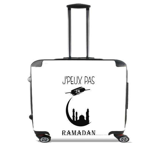  Je peux pas jai ramadan para Ruedas cabina bolsa de equipaje maleta trolley 17" laptop