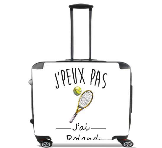  Je peux pas jai roland - Tennis para Ruedas cabina bolsa de equipaje maleta trolley 17" laptop