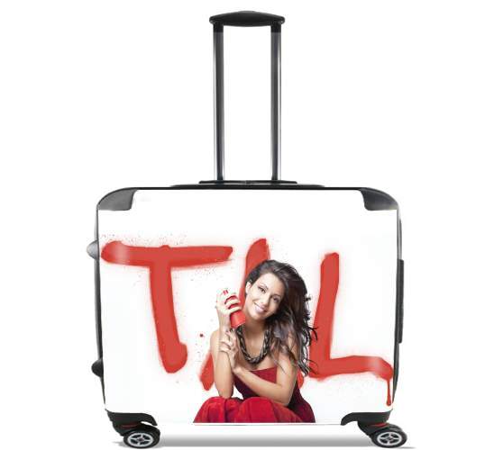  Je peux pas jai TAL para Ruedas cabina bolsa de equipaje maleta trolley 17" laptop