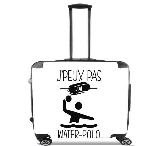  Je peux pas jai water-polo para Ruedas cabina bolsa de equipaje maleta trolley 17" laptop