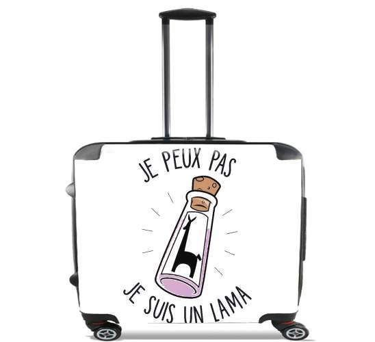  Je peux pas je suis un lama - Kuzko para Ruedas cabina bolsa de equipaje maleta trolley 17" laptop