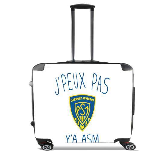  Je peux pas ya ASM - Rugby Clermont Auvergne para Ruedas cabina bolsa de equipaje maleta trolley 17" laptop