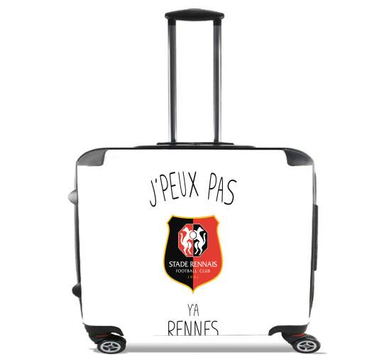  Je peux pas ya Rennes para Ruedas cabina bolsa de equipaje maleta trolley 17" laptop